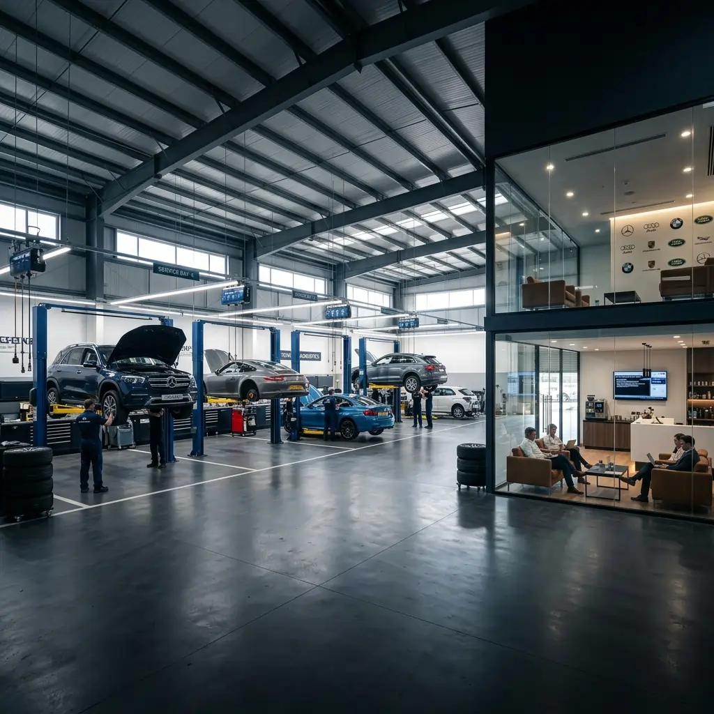 BEST Motors Puliampatti Actual Workshop